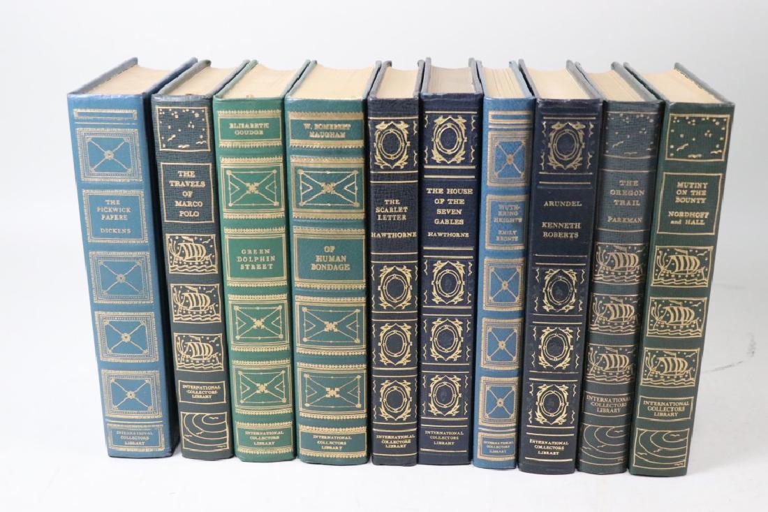 MIXED LOT OF 10 LEATHER BOUND CLASSICS (1 of 3)