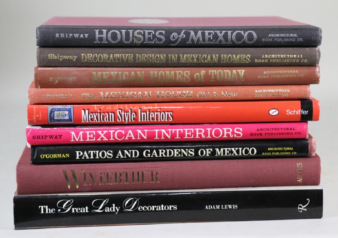 SET OF 9 INTERIOR DESIGN BOOKS (1 of 3)