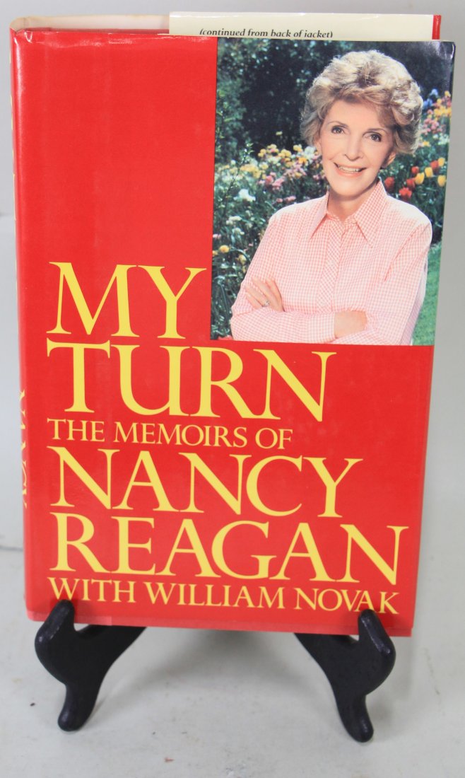NANCY REAGAN - \"MY TURN\" - SIGNED FOR BROOK ASTOR (1 of 2)