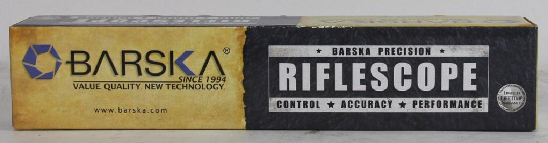 BARSKA .22 RIFLESCOPE 4X32 WITH RINGS (NEW): BARSKA .22 RIFLESCOPE 4X32 WITH SCOPE RINGS (NEW).