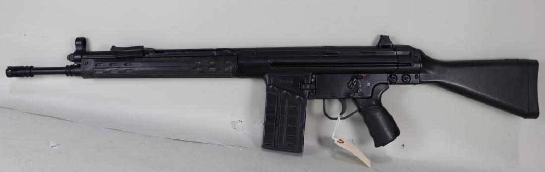 CENTURY ARMS CETME SPORTER .308 RIFLE: CENTURY ARMS CETME SPORTER .308 RIFLE. 18" BARREL, BLACK, ONE MAG CALIBER: .308NATO; SERIAL NUMBER: 057160; USED FIREARM; (L1422)