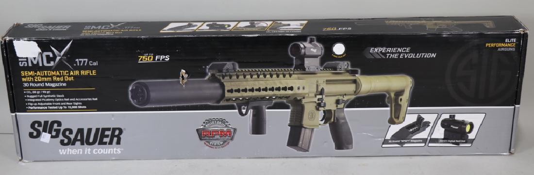 SIG SAUER MCX .177CAL AIR RIFLE: SIG SAUER MCX .177CAL AIR RIFLE.