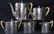 19th CENTURY STERLING SILVER COFFEE/TEA SET