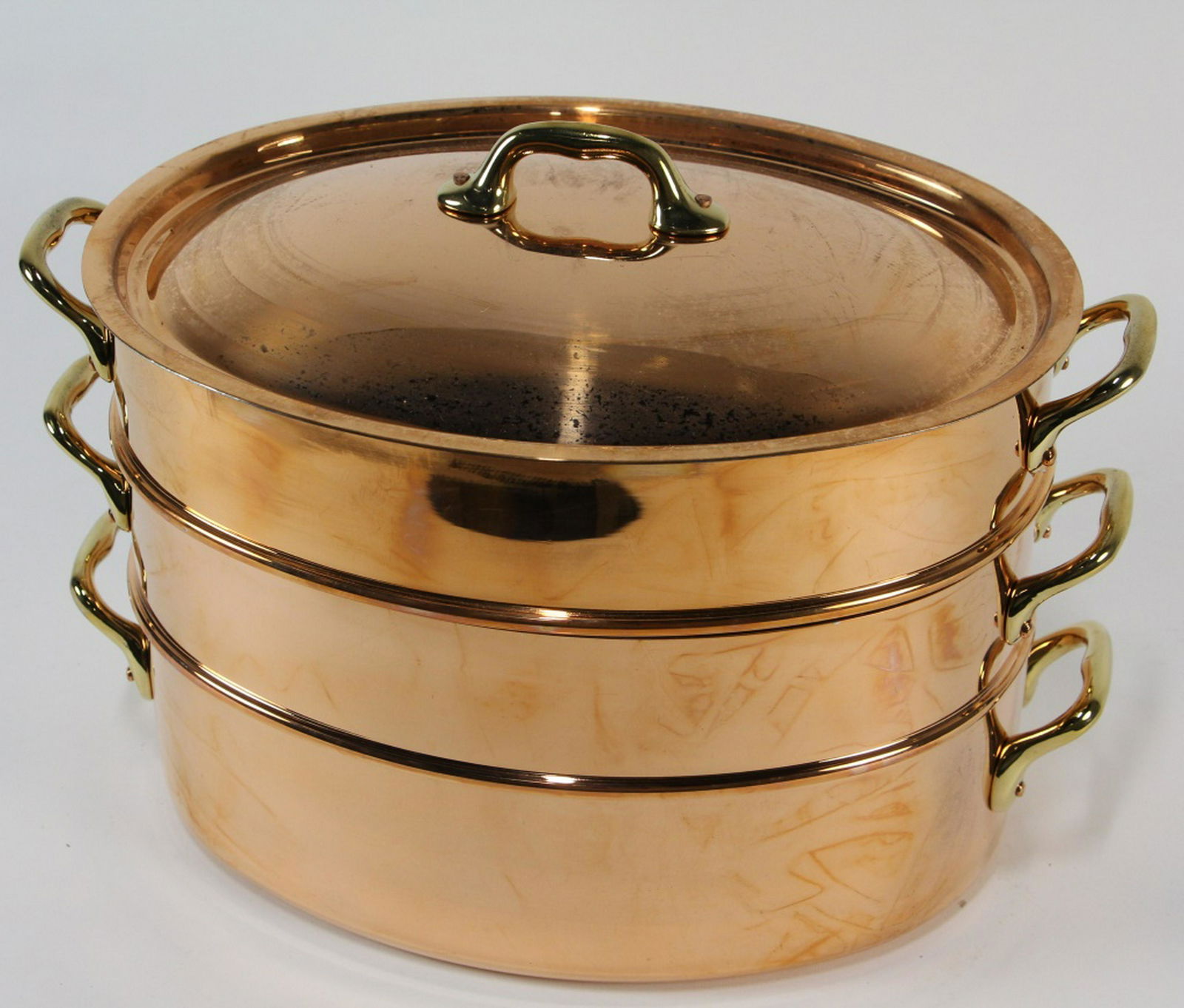 E. DEHILLERIN COPPER STEAMER POT (1 of 4)