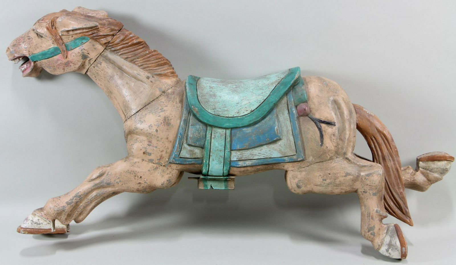 WOOD CARVED CAROUSEL HORSE (1 of 2)