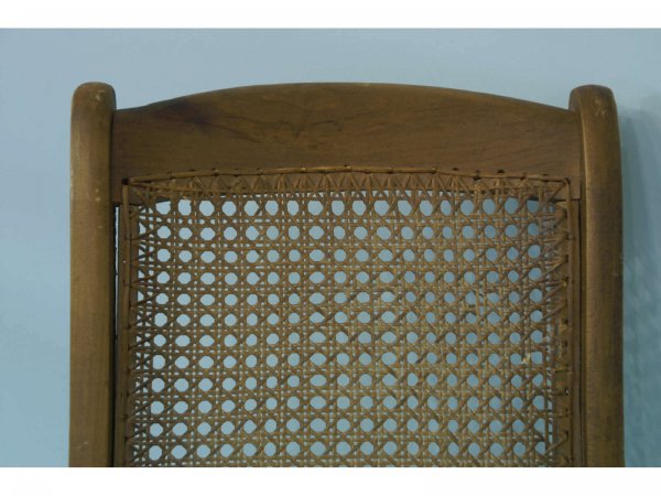 Cane-back rocker chair. - 3
