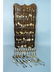1154: 81 piece assorted souvenir spoons.
