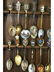 1154: 81 piece assorted souvenir spoons. - 2