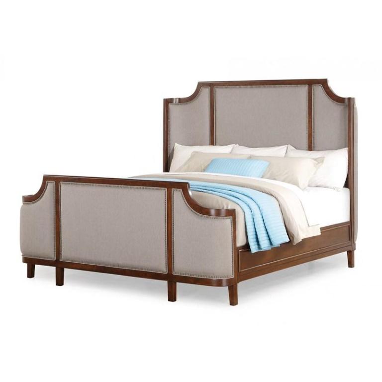 Flexsteel Sterling King Mahogany Bed Set