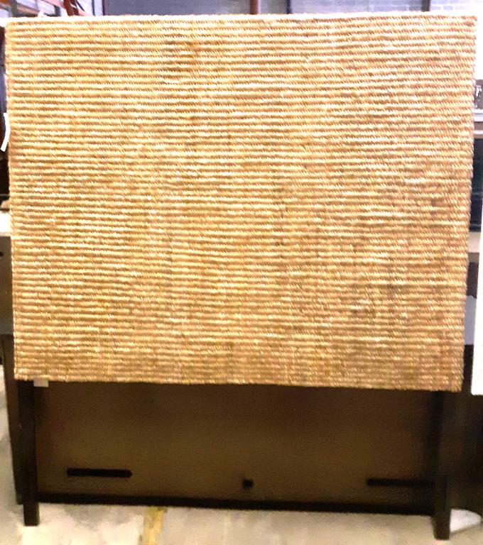 QUEEN SEA GRASS HEADBOARD: QUEEN SEA GRASS HEADBOARD Height: 72 in. by Width: 62 in. by Depth: 2