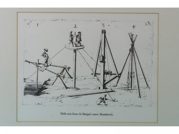 SET OF 3 ENGRAVINGS OF ITALIAN WORKSTATIONS - 2