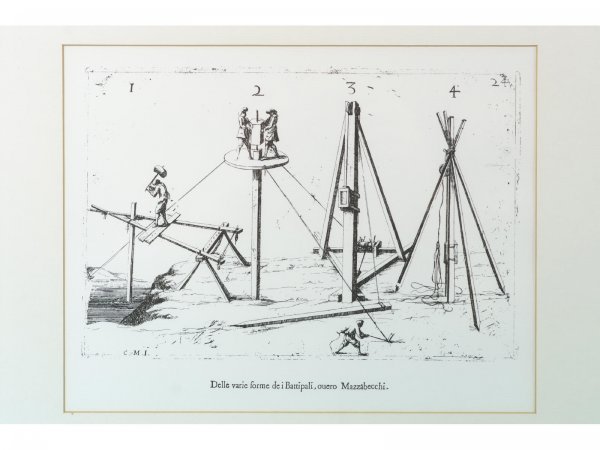 SET OF 3 ENGRAVINGS OF ITALIAN WORKSTATIONS - 3