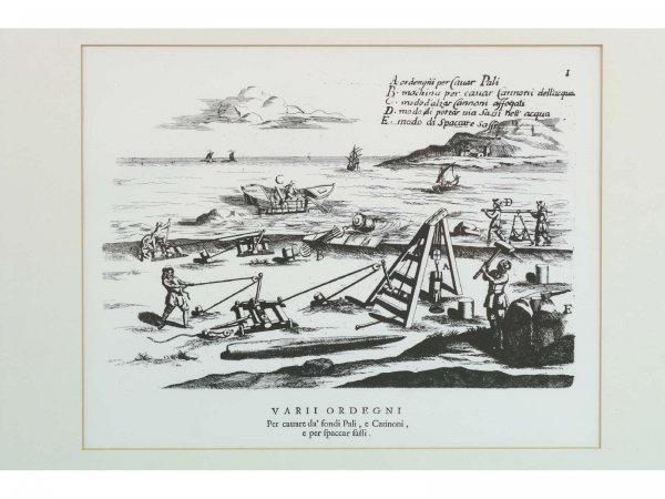 SET OF 3 ENGRAVINGS OF ITALIAN WORKSTATIONS - 4