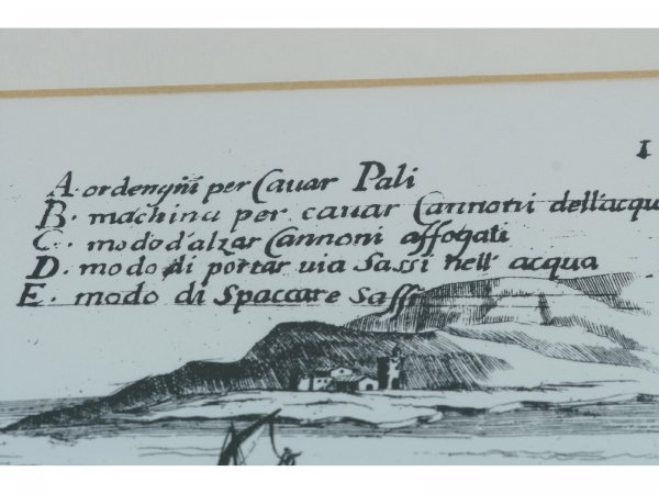 SET OF 3 ENGRAVINGS OF ITALIAN WORKSTATIONS - 8