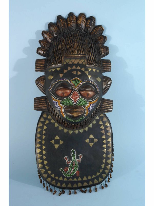 AFRICAN CARVED WOOD BUST