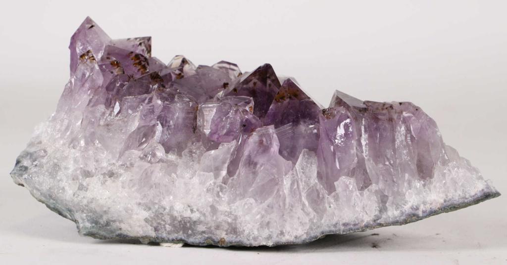 SMALL AMETHYST CLUSTER WITH INCLUSIONS (1 of 1)
