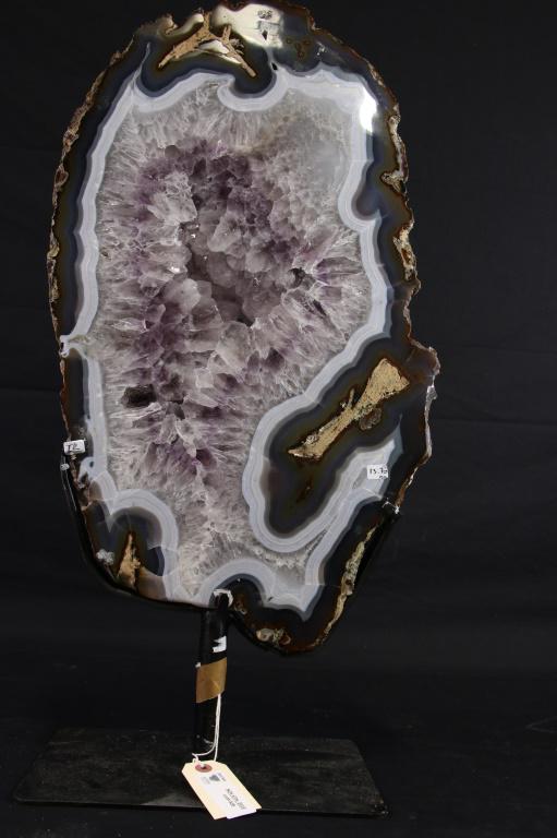 AMETHYST AGATE GEODE (1 of 4)