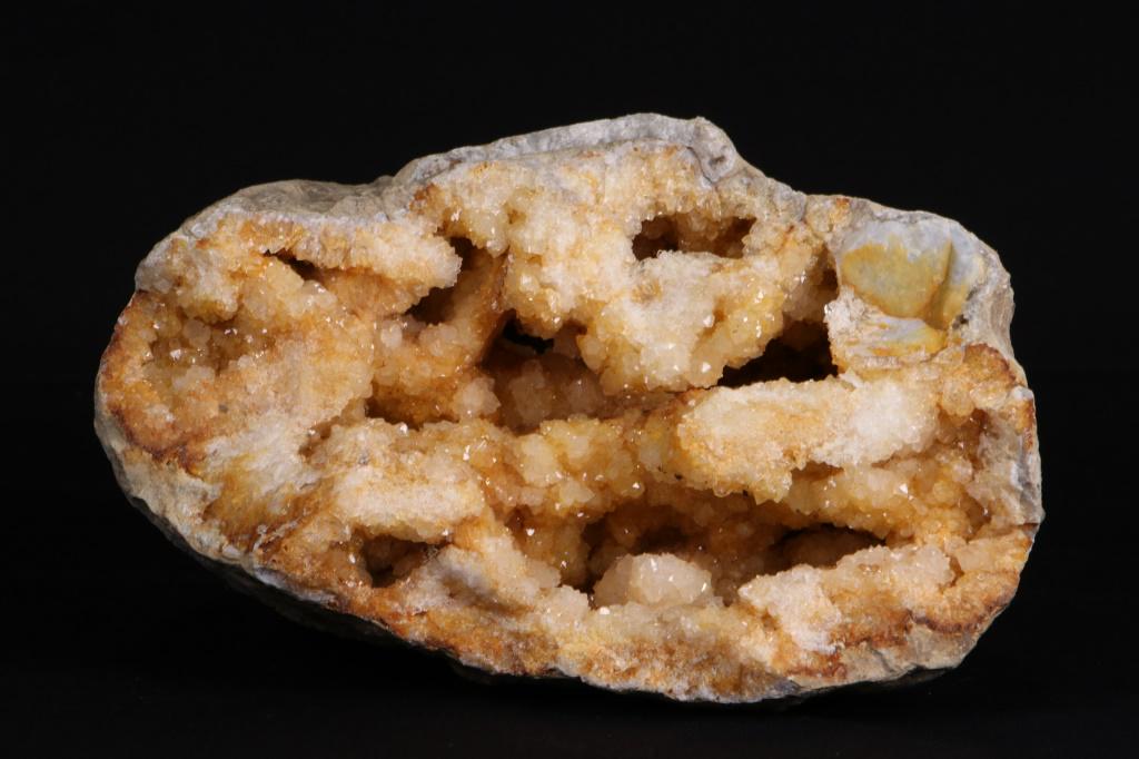 KEOKUK ORANGE QUARTZ GEODE (1 of 1)