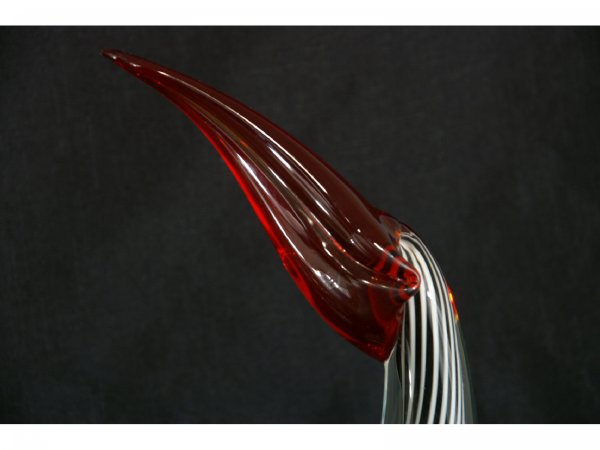 TRIO OF ART GLASS BIRDS - 4