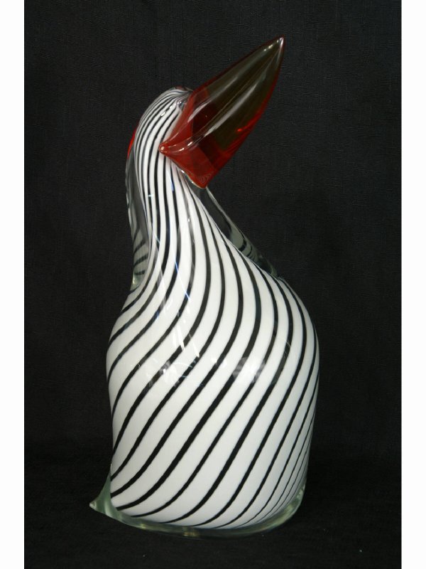 TRIO OF ART GLASS BIRDS - 5