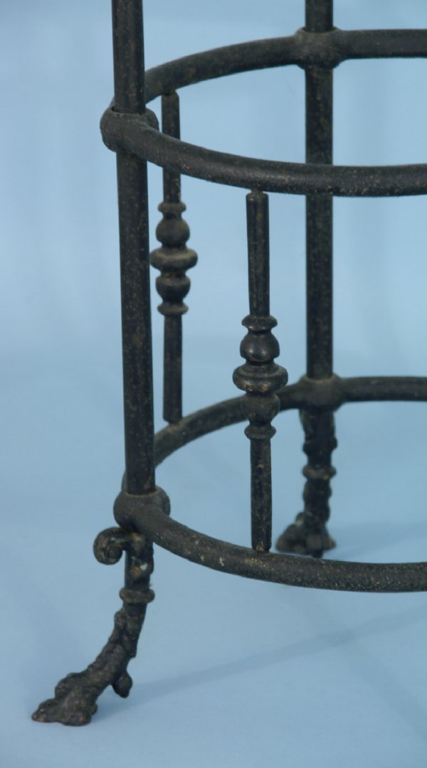 WROUGHT IRON UMBRELLA STAND - 4