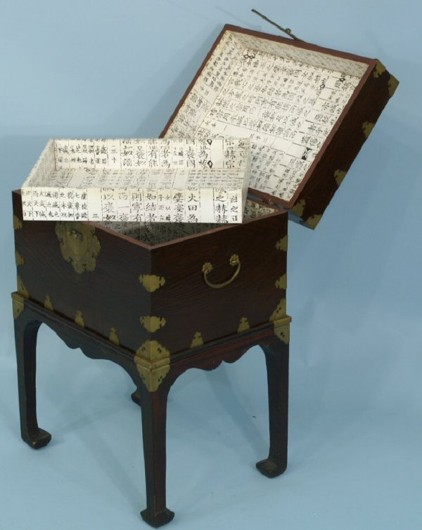 CHINESE TRUNK ON STAND - 2