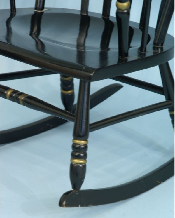 PAINTED ROCKING CHAIR - 6
