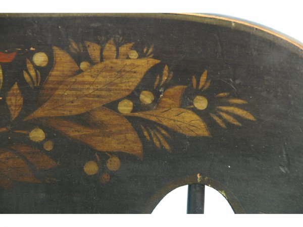ANTIQUE HAND-PAINTED AMERICAN ROCKING CHAIR - 7