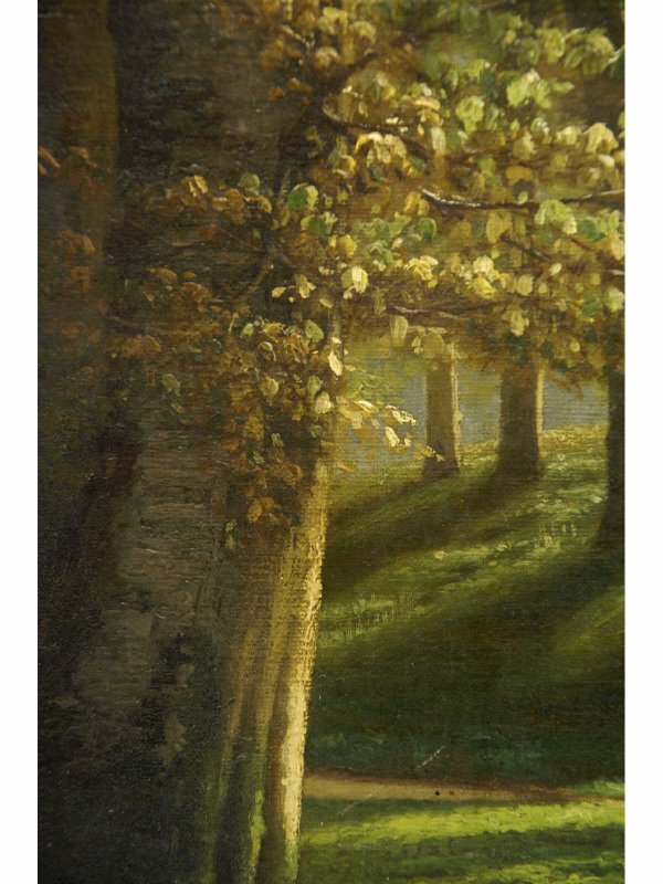 OIL ON CANVAS OF A RIVER SCENE SIGNED "EILERIEM" - 3