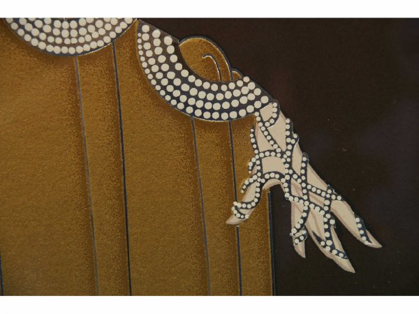 FRAMED AND MATTED ERTE' LITHOGRAPH/SERIGRAPH - 5