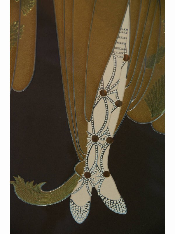 FRAMED AND MATTED ERTE' LITHOGRAPH/SERIGRAPH - 8