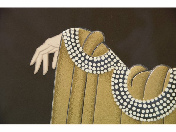 FRAMED AND MATTED ERTE' LITHOGRAPH/SERIGRAPH - 3