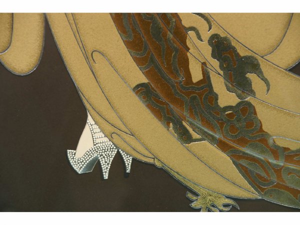 FRAMED AND MATTED ERTE' LITHOGRAPH/SERIGRAPH - 6