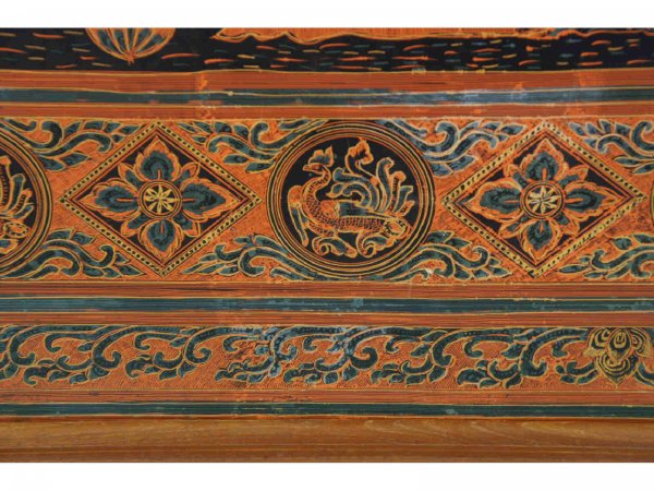 THAI PANEL MOUNTED ON A EUROPEAN STAND - 8
