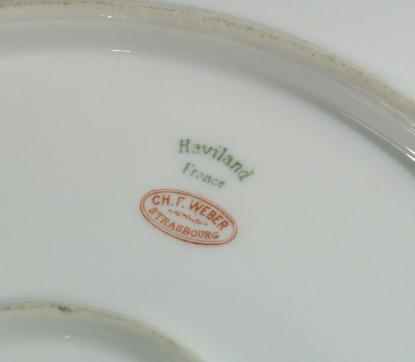 BOX LOT OF FRENCH "LIMOGES" DINNERWARE - 5