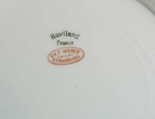 BOX LOT OF FRENCH "LIMOGES" DINNERWARE - 6