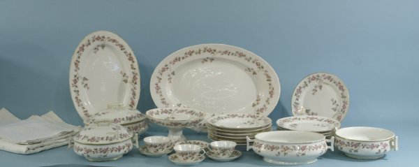 BOX LOT OF LIMOGES CHINA BY THEODORE HAVILAND
