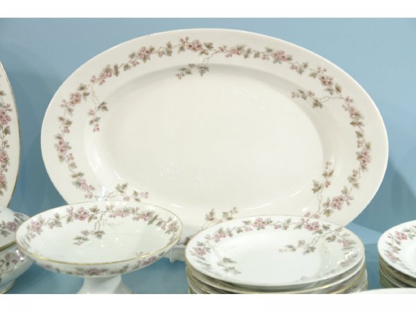 BOX LOT OF LIMOGES CHINA BY THEODORE HAVILAND - 2