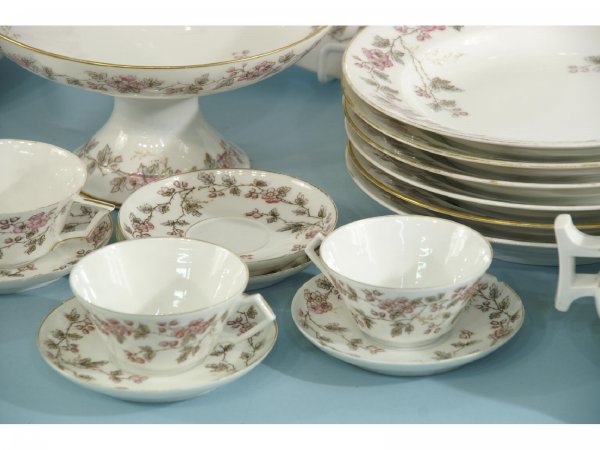 BOX LOT OF LIMOGES CHINA BY THEODORE HAVILAND - 5