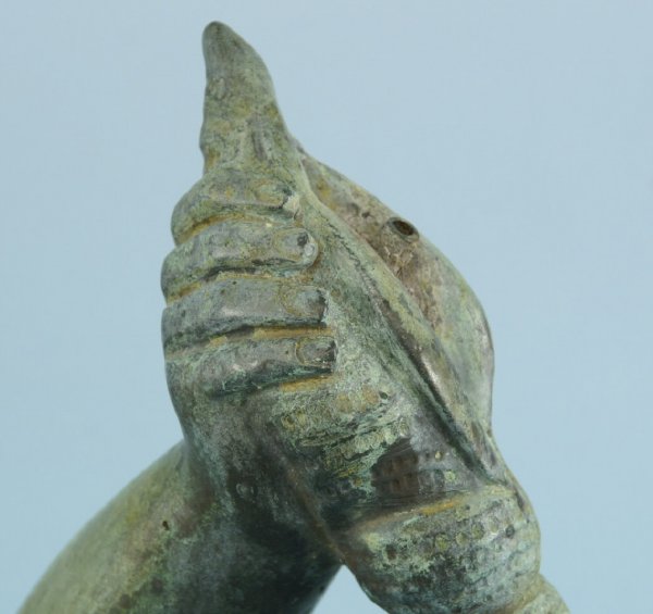 ANTIQUE BRONZE GARDEN PUTTI - 5