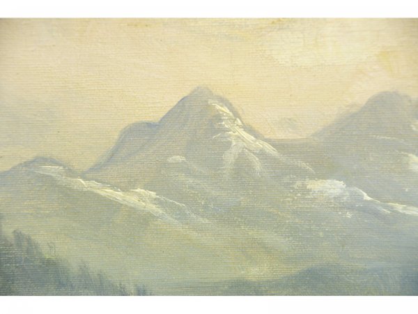OIL ON CANVAS LANDSCAPE SIGNED "ARTIS" - 10