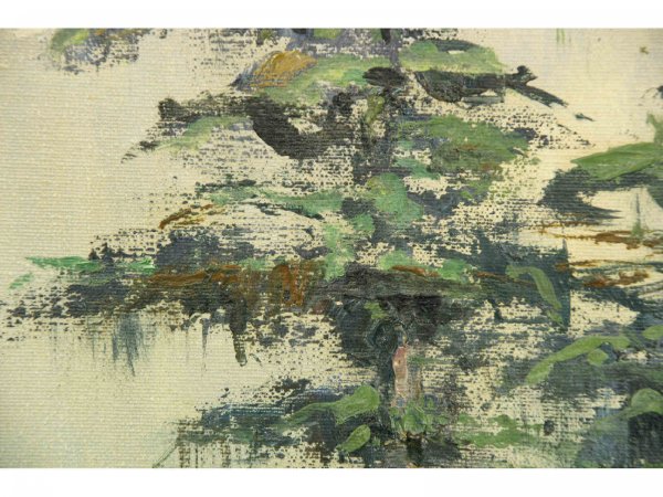 OIL ON CANVAS LANDSCAPE SIGNED "ARTIS" - 8