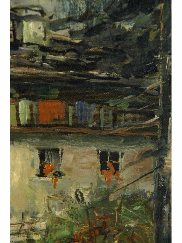OIL ON CANVAS LANDSCAPE SIGNED "ARTIS" - 9