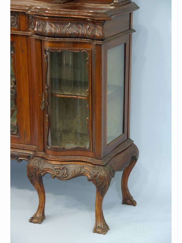 19th C. VICTORIAN CHIPPENDALE STYLE ETAGERE - 5