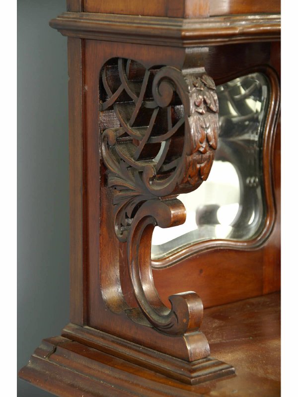19th C. VICTORIAN CHIPPENDALE STYLE ETAGERE - 7