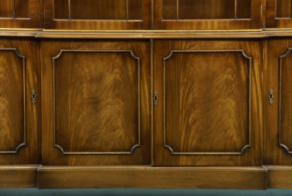 MAHOGANY CHINA CABINET - 3