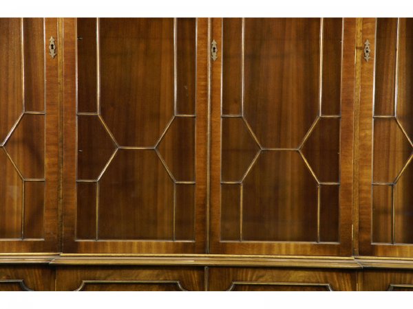 MAHOGANY CHINA CABINET - 4