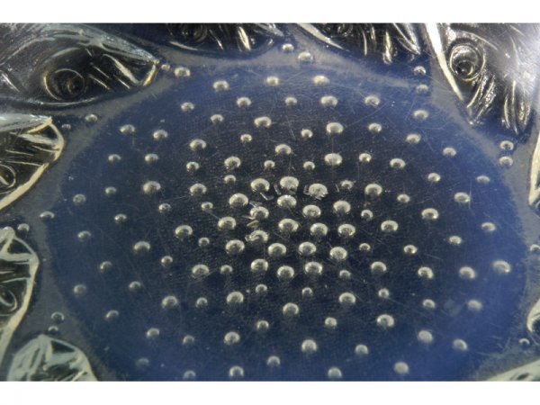 LALIQUE OPALESCENT GLASS "POISSONS" BOWL - 4