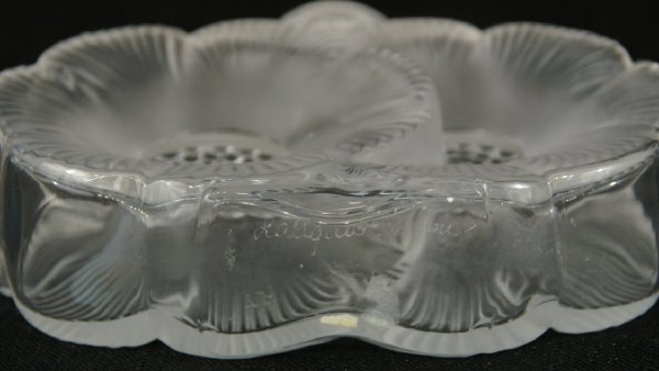 PAIR OF LALIQUE PERFUME BOTTLES - 5