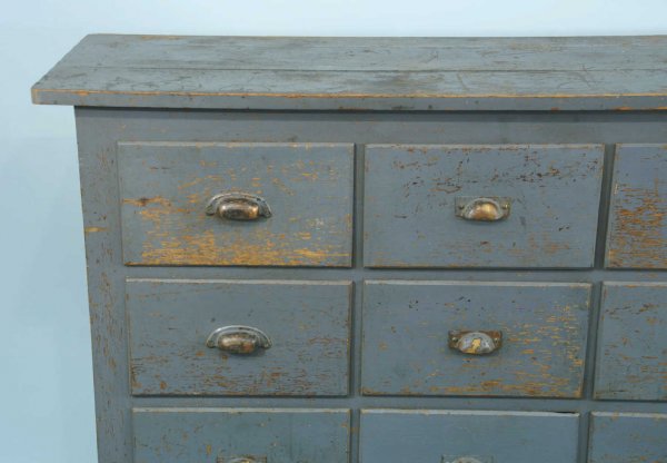 20 DRAWER PAINTED PINE CHEST - 4